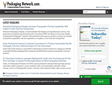 Tablet Screenshot of packagingnetwork.com